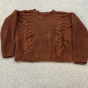 Slightly Chunky Knit Sweater